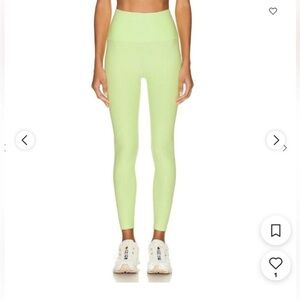 Beyond Yoga Neon Yellow Green Liich Leggings